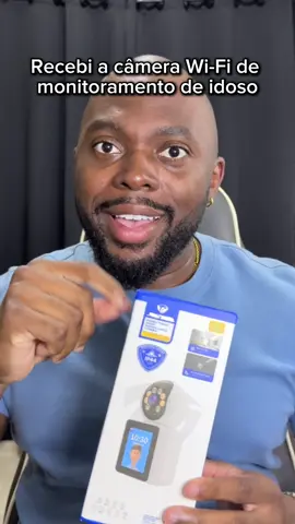 Recebi gratuitamente a câmera de monitoramento de idoso #giftfromtiktokshop 