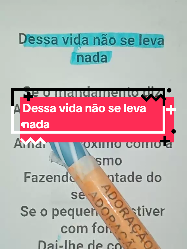 Dessa vida não se leva nada  #music #louvor #louvores 
