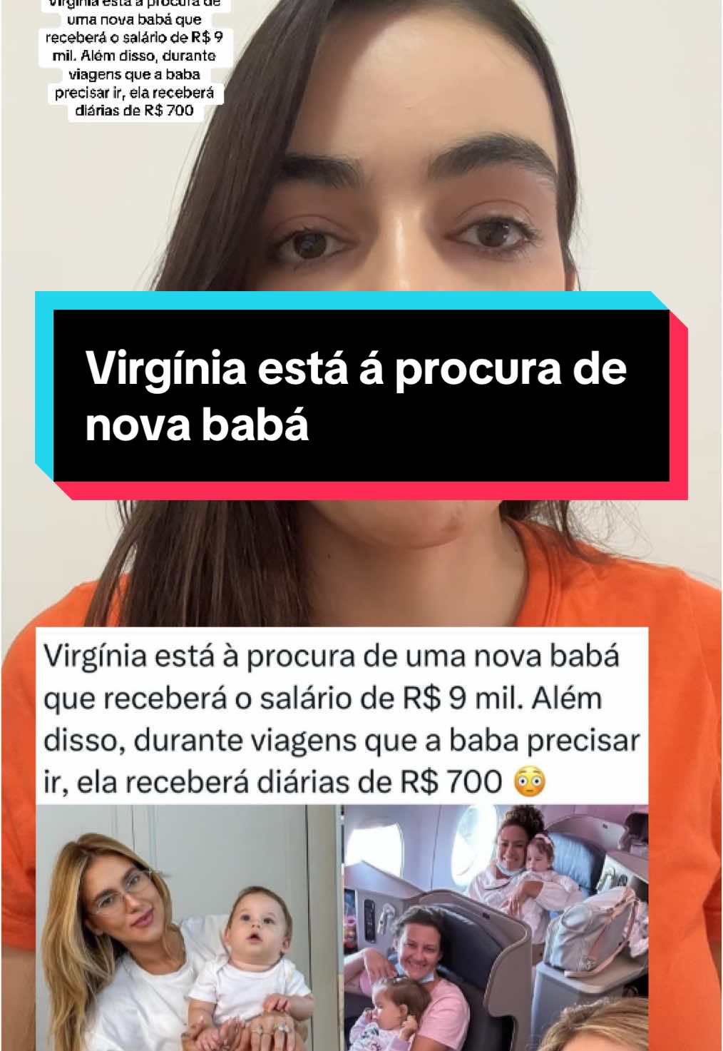 Virgínia está á procura de nova babá @Virginia #virginia #virginiafonsecaaa #baba #noticias #noticiastiktok #noticiasen1minuto  @Lady Soares  @Lady Soares  @Lady Soares 