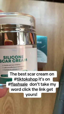 The best scar cream there is. And it’s available in #tiktokshop on #flashsale GET IT BEFORE IT SELLS OUT! 