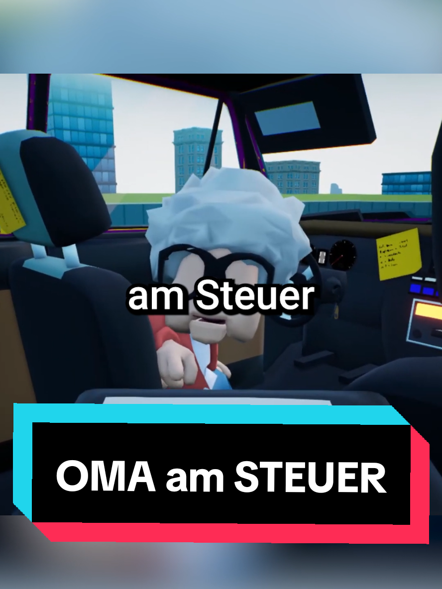 ACHTUNG, OMA am STEUER - KOOP Spiel Backseat Drivers #gaming #GamingOnTikTok #indiegames #coopgame #videospiele #weirdgames 