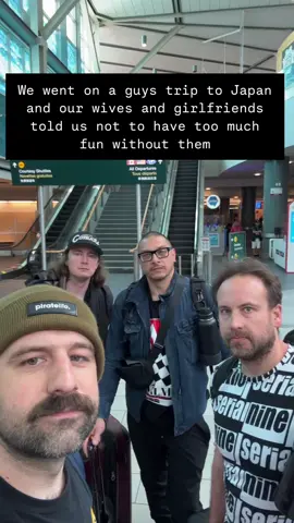 When you plan a guys trip to Japan but promise the wives and girlfriends you won’t have too much fun without them 😂 Credit: wayfarers87 / IG #relationshiphumour #boystrip #japan #oneboro #1boro