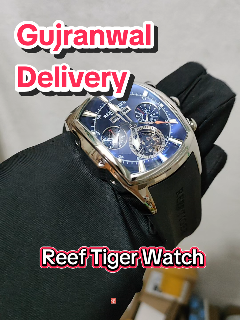 Reef Tiger automatic original watch ready for Gujranwala. #automaticwatch #foryou #gujranwala #originalwatch 