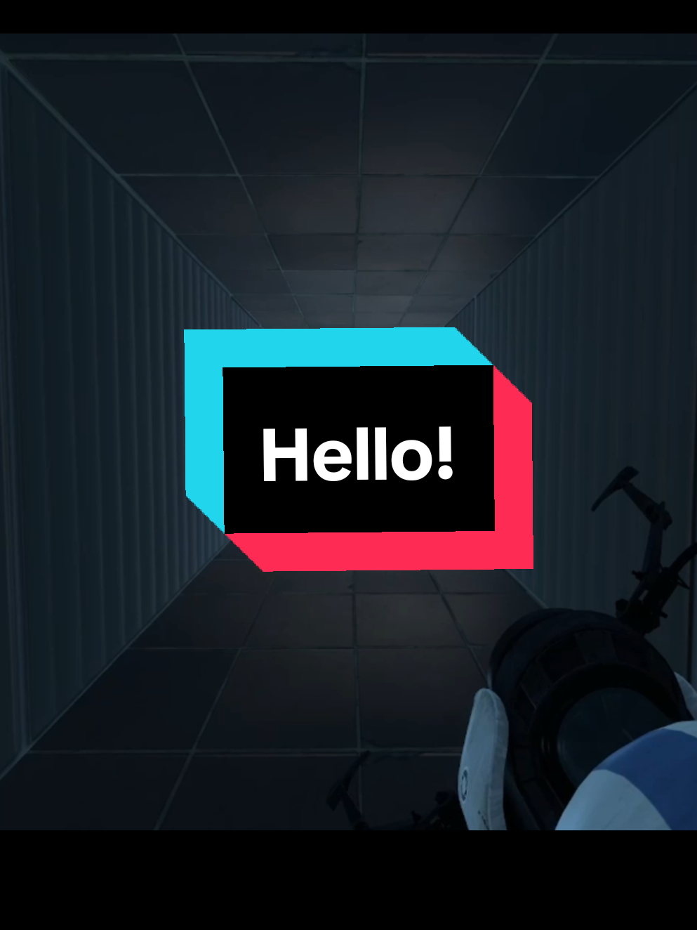 Hello! #portalgang #portalgame #portal2222 #meme #wheatleyportal2 #wheatley #games #portal2 #portal #hello 