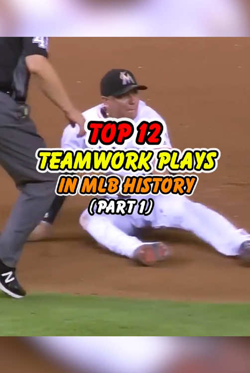Which Play Shows the Power of Teamwork in Baseball?#MLB #baseball 
