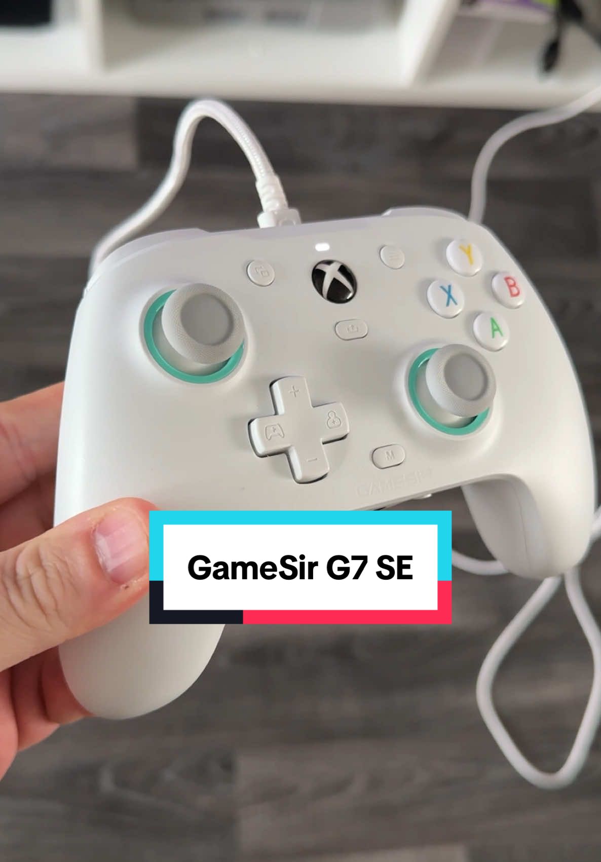 The GameSir G7 SE is a wired Xbox controller which has Hall Effect thumbsticks to eliminate stick drift and improve your gaming experience! The 2 metre long wire also means zero latency and no need to worry about batteries. #gamesir #xboxcontroller #tiktokshopmademebuyit #spotlight 