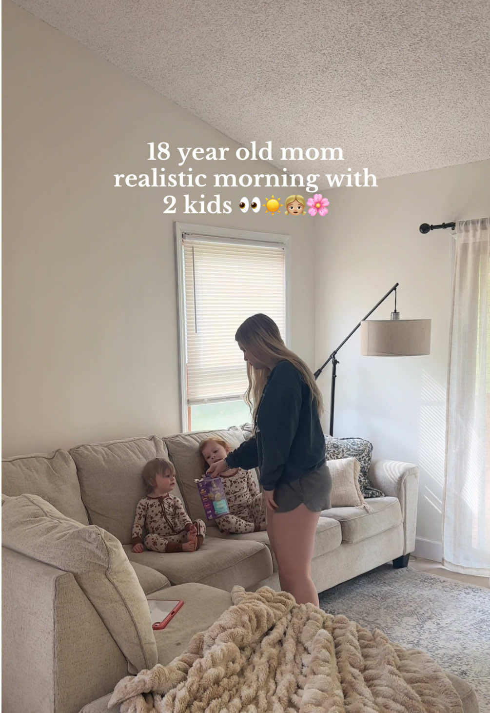 also prob will let my 1 year old stay in her pjs all day 😂 oh well #MomsofTikTok #teenpregnancy #parenting #mom #sahm #sahmlife #clean #cleaning #pregnancy #toddlermom 