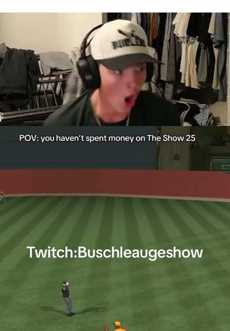 You have to spend money on MLB The Show‼️ Follow on Twitch: Buschleaugeshow‼️ #theshow #theshow25 #glitches #pov #povs #edits #trend #foryoupage #theshowclips #oatisclipthat 