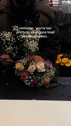 Okay? Loveyourself and buy yourself flowers 🤍