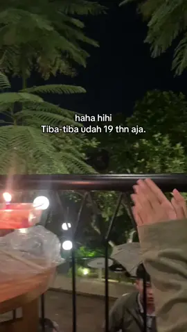 selamat ulang tahun aku, terimakash sudah bertahan sejauh ini,banyak sekali cobaan di hidup ini meski di iringi oleh tangisan, semoga bahunya di kuatin lagi, masi banyak coba”an di di depan sana ,di umur 19 thn ini aku hanya ingin menjadi pribadi yang lebih baik lagi untuk kedepannya, segala wish list aku tercapai, di lancarkan segalanya dan bermanfaat bagi orang lain❤️
