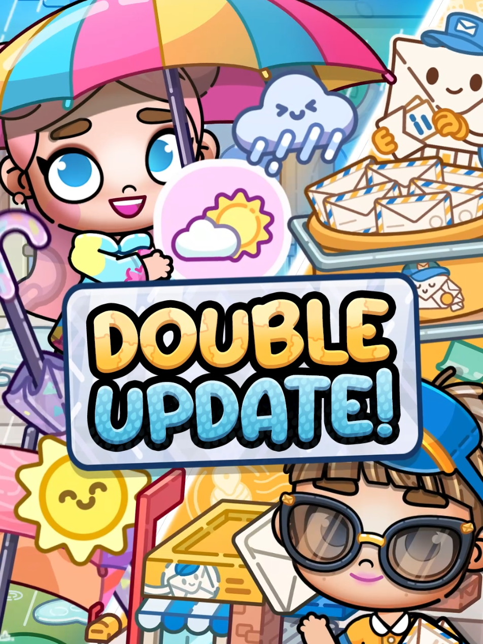 The wait is OVER 🥳 Our long awaited WEATHER SYSTEM is finally here along with the new Sunrise Hills POST OFFICE 👏🏽👏🏽👏🏽 #AvatarWorld #pazu #avatarworldgame 