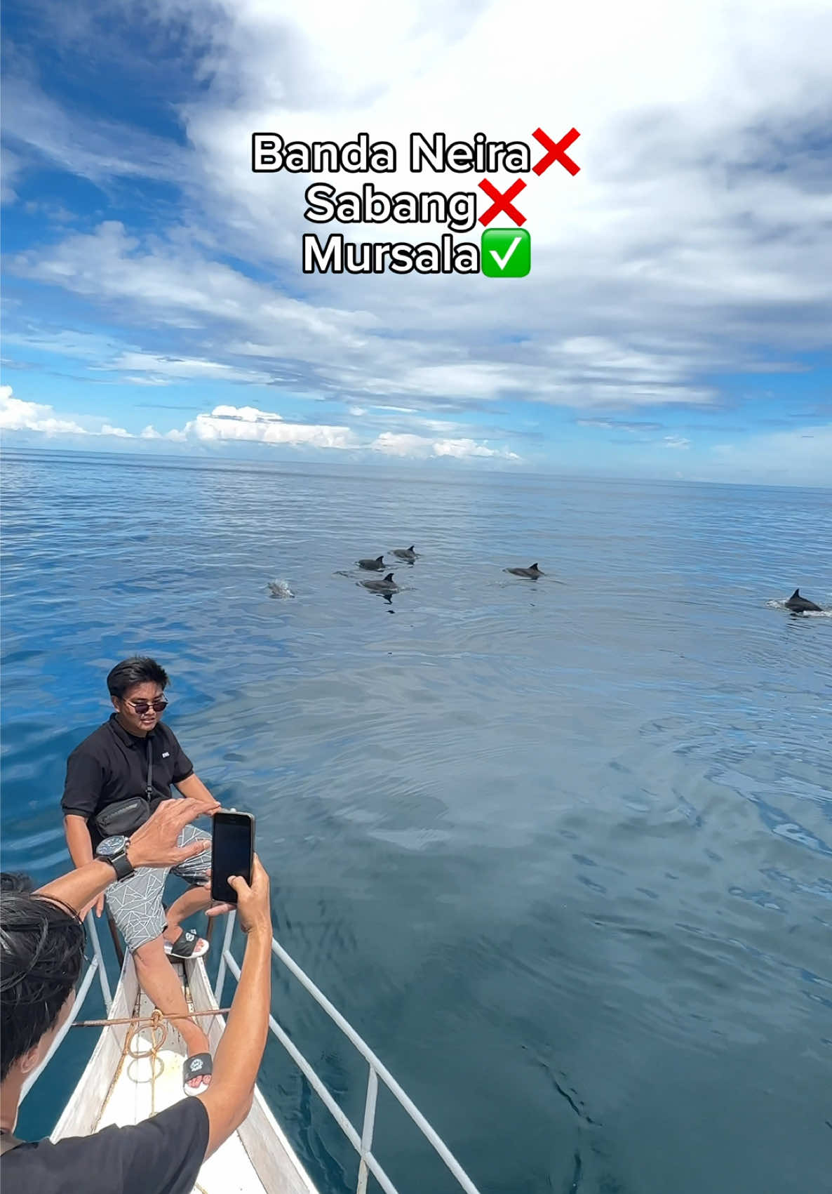 Demi apa bisa jumpa lumba lumba pas di depan Air Terjun Mursalanya😭 Informasi booking & pemesanan 📞081324016403 taufiq PROMO SPECIAL TRIP KEPULAUAN MURSALA 📌 𝗦𝗧𝗔𝗥𝗧 𝗦𝗜𝗕𝗢𝗟𝗚𝗔(250𝗸)  📍Destinasi wisata 1.Pulau Badalu 2.Air Terjun mursala 3.Bluespot 4.Pulau Kalimantung 📍Fasilitas: ✅Kapal Penyebrangan(Speedboat🚤 ✅Life jacket (Pelampung) ✅Alat snorkling ✅Makan siang ✅Biaya Tiket Masuk Pulau ✅Biaya Kebersihan ✅Local guide ✅Air Mineral ✅P3K ✅Dokumentasi Drone ✅Dokumentasi foto DSLR/Mirrorless/IP14 PROMAX/IP11 ✅Dokumentasi foto & vidio underwater ✅Jodoh bila beruntung #mursala #kalimantung #sumut #sabang #lumbalumba #liburan #dolphin #sibolga #tapteng #aceh #paketliburan #trip 