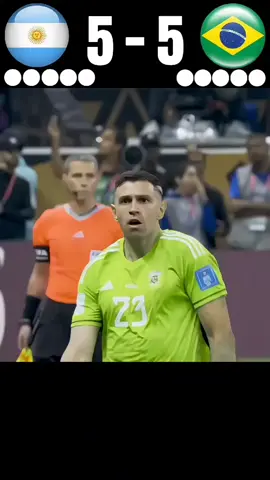 Argentina vs Brazil __ PENALTY SHOOTOUT __🤯🔥 IMAGINARY MATCH 2025 __🥶 _football _shorts _messi(1080P_60FPS)