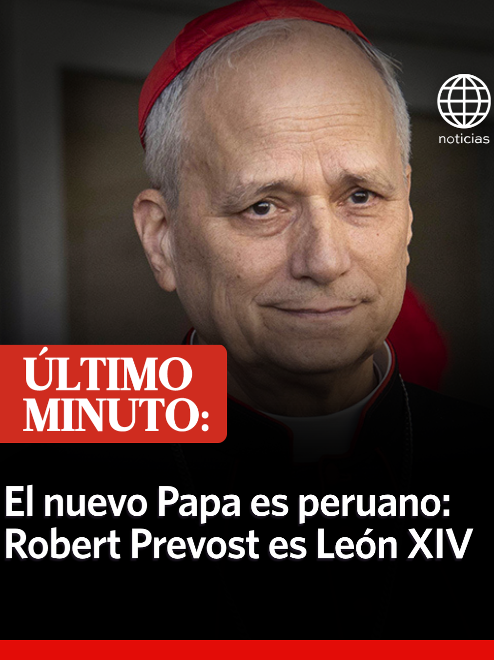 #ÚltimoMinuto EL NUEVO PAPA ES PERUANO: LEÓN XIV. El cardenal Robert Francis Prevost se convierte en el Pontífice número 267 de la Iglesia católica [Mira el noticiero completo y 100% GRATIS -Solo Perú- en tvGO] [Link en la BIO ↑]