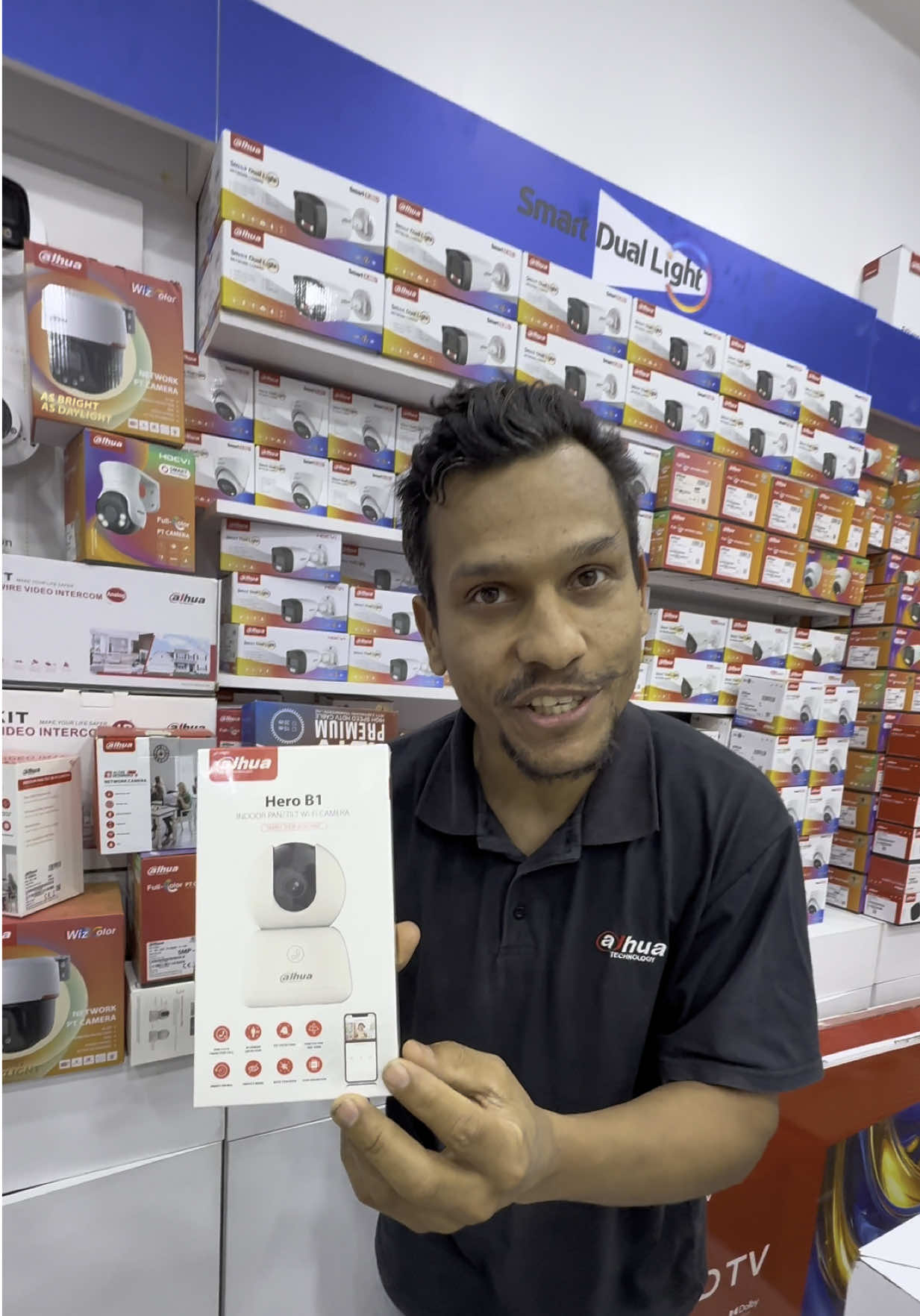 ‏كاميرا Wi-Fi مال أطفال الدقة خمسة ميجابيكسل ##صقر_الجنوب_الذهبي##كاميرات_المراقبة##dahuawizcolor##اكسبلورexplore##dahua##foryour@@Dahua mena##اكسبلورexplore