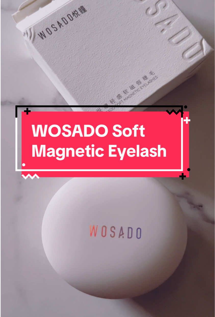 [WOSADO] Soft Magnetic Eyelash @WOSADO.US #magneticlashes #wosadomagneticeyelash #magneticlashes #TikTokPartner #tiktokgrowth 