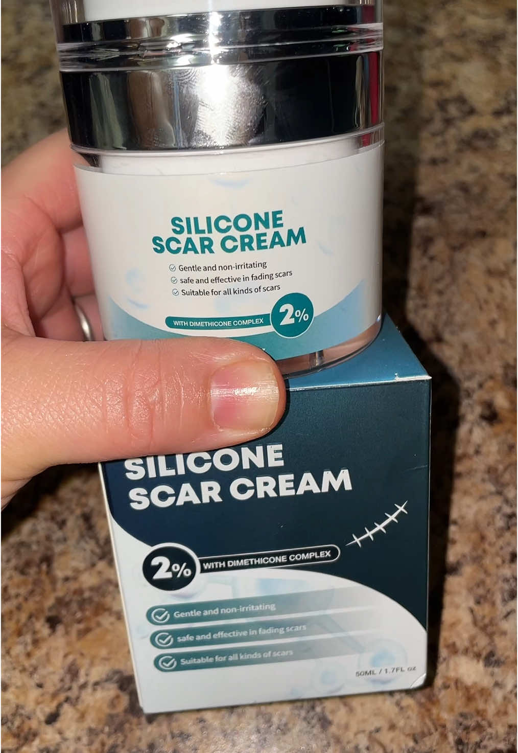 Cicatriza muchísimo y suaviza la piel en la área dañada #siliconescarcream#pumkot#heridacicatriz#cremacicatrizante#mejoriadelapiel#TikTokShop y si compras 1 te envían otra gratis 
