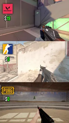 AK-47 comparison: CS vs Valorant vs PUBG. Which one wins? 👀 #ESL #gaming #cs2 #counterstrike2 #esports #competitivegaming #GamingOnTikTok 