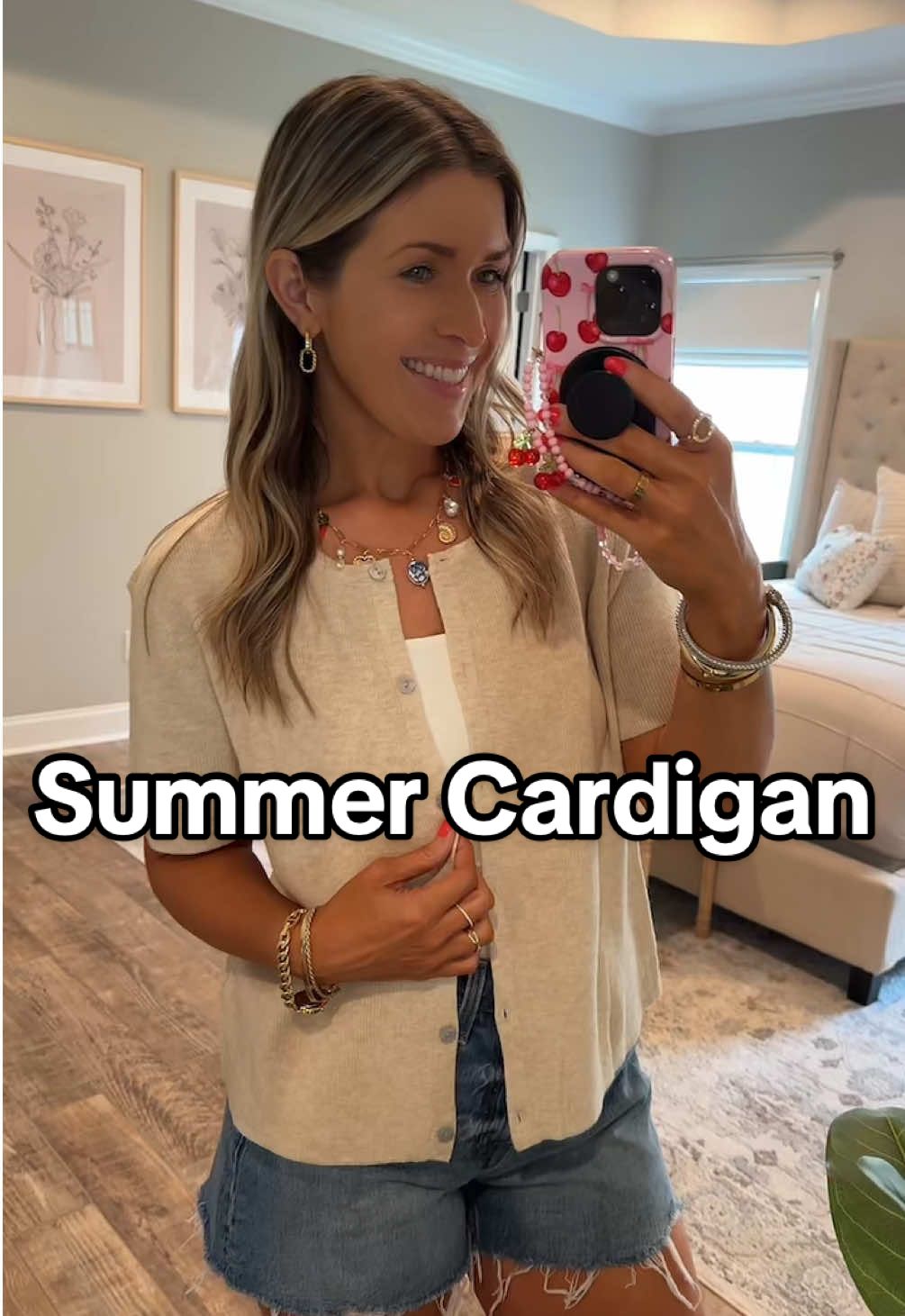 This is the perfect lightweight, short sleeve cardigan! ☺️@TanmingFashion  #tanmingfashion #Cardigan #Cardigans #SummerCardigan #LightweightCardigan #KnitCardigan #ShortSleeveCardigan #cardiganoutfit #cardigansweater #TTSStarCreator #springtok   #TTSLevelUp #TikTokShopCreatorPicks  #tiktokshoprestock #TikTokShopSpringGlowUp #spotlightfinds #TikTokShopMothersDay  #creatorsearchinsights