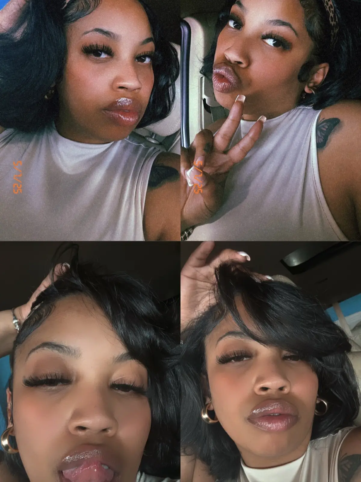 “Serving face like it’s brunch—bottomless and irresistible.”