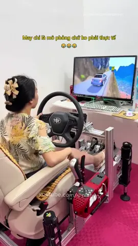 May chỉ là mô phỏng chứ ko phải thực tế 😂 #giaothong #hoclaixe #hoclaixeoto #phunu #mophong #funny #plxhvn #phapluatxahoi #tinhhuonggiaothong #antoangiaothong #laixeantoan