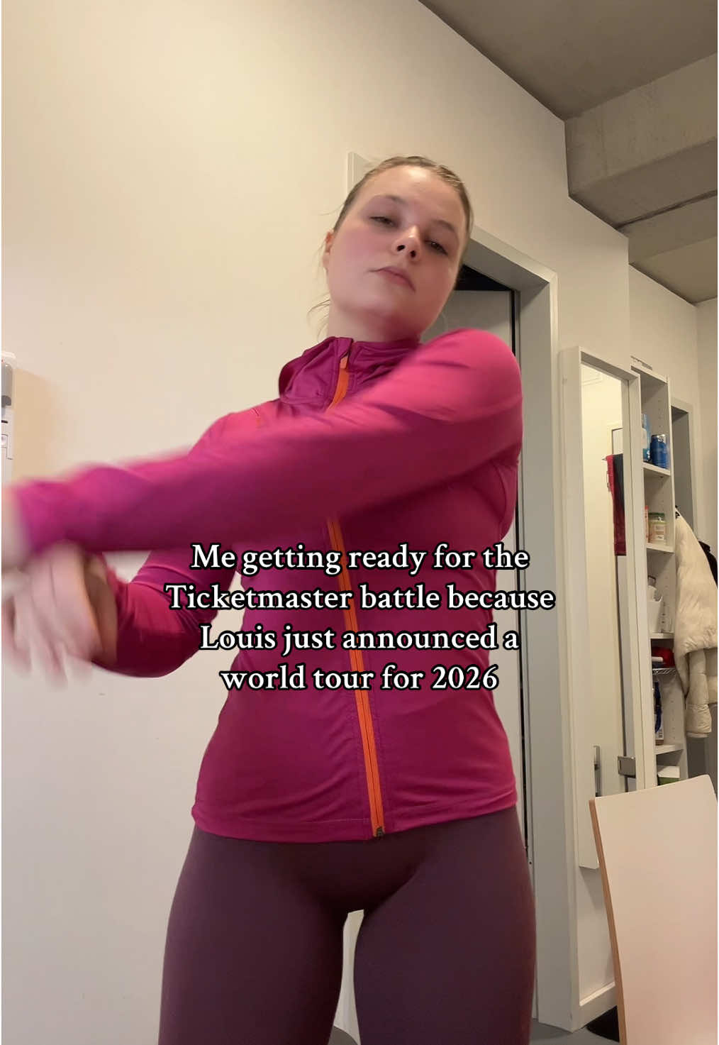 Ignore how I look, I just got back from a run || #louistomlinson #worldtour2026 #lt3 #louistomlinsontour #fyp #relatable #repost 