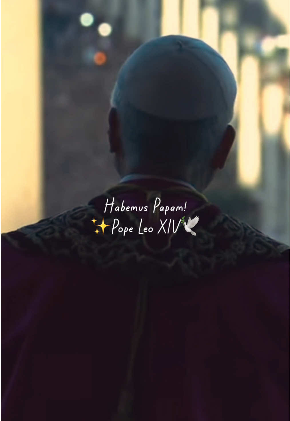 Habemus Papam! Bless the Lord! We have a new Pope, Pope Leo XIV 🤍🕊️🙏  Live in youtube @vaticannews #habemuspapam #vivailpapa #newpope #popeleoxiv #catholicroma #katolikindonesia #CapCut 