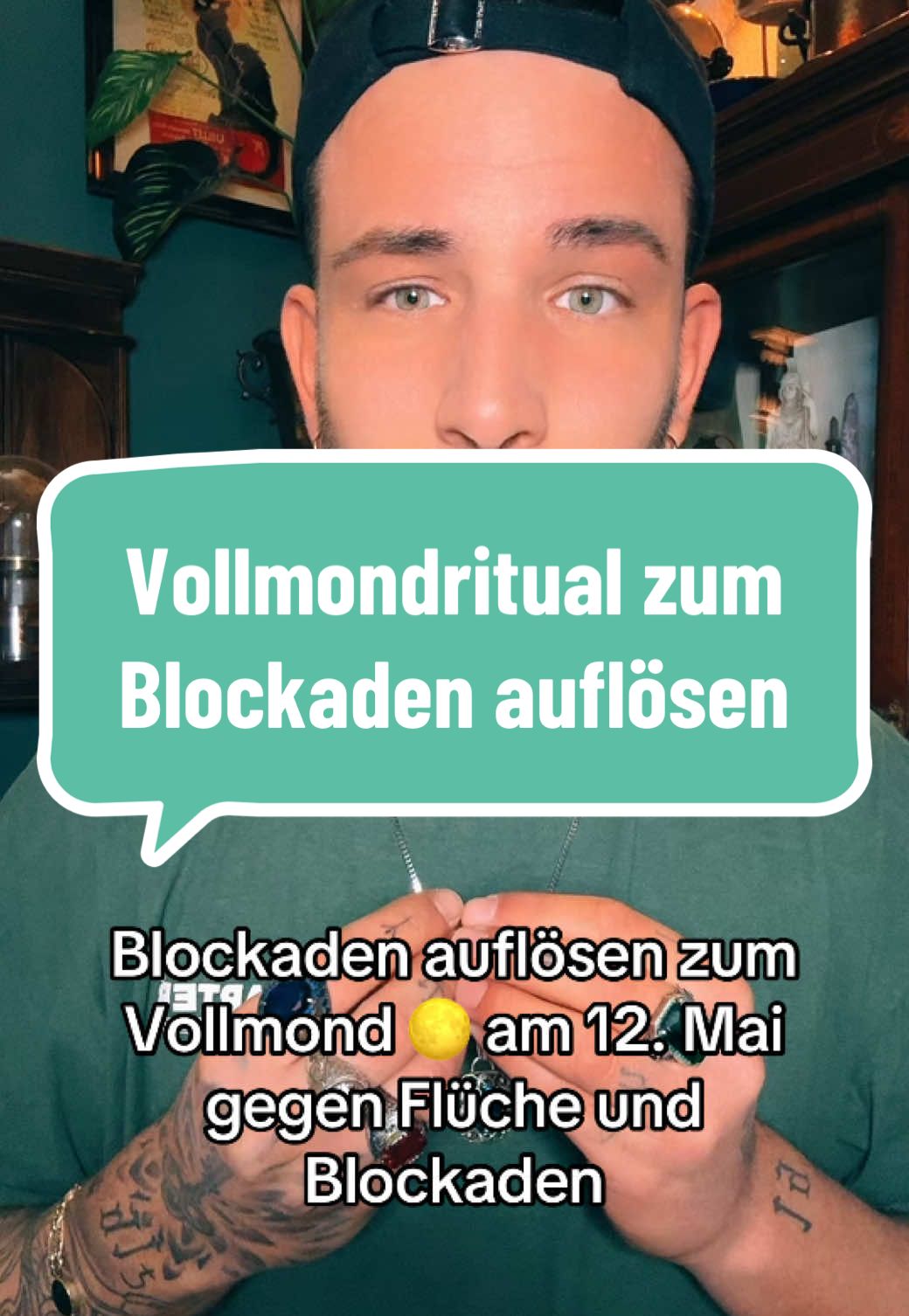 Dieses Ritual kann euch helfen, Blockaden aufzulösen, euch von negativen Energien oder vom bösen Blick zu befreien. Der Vollmond im Skorpion hilft uns, Transformation, diese Blockaden aufzulösen, da er dafür perfekt geeignet ist. #spritualtiktok #Skorpion #spritual #witchtiktok #witchcraft 