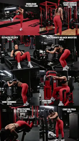 🔥TREINO COMPLETO PARA GLÚTEOS👇🏼 Siga✅ Curta✅ Salve✅ Compartilhe✅ 🚨 O treino que vai transformar seu corpo de verdade! 💥 Acesse planilhas completas + vídeos passo a passo 🔗 Clique no link da bio: @Alpha_treinos 💪 📌 Exercícios:  1️⃣ Levantamento terra romeno com barra (Barbell RDLs) – 4x10 repetições 2️⃣ Elevação pélvica (Hip thrusts) – 4x10-12 repetições 3️⃣ Agachamento no hack invertido (Reverse hack squat) – 4x10 repetições 4️⃣ Good mornings (flexão do tronco com barra nas costas) – 4x10 repetições 5️⃣ Abdutora (máquina para abdução de quadril) – 3x15 repetições 6️⃣ Cabo chute para trás (Cable kickback) – 3x15 repetições por perna 7️⃣ Mesa flexora deitada (Laying leg curl) – 2x15-20 repetições (carga leve, séries até a falha) ⏱️ Descanse 90-120 segundos entre as séries Hashtags #academia #musculação #viral #workout #treino #fitness #foyou #reels #gym #maromba #hipertrofia #exercicio Tags Treino de costas, costas largas, treino completo, pull down, treinamento, treino fit, musculação, treino de costas em casa, treino ABC, treino para iniciantes, treino de ombro, treino de trapézio, pernas, hipertrofia, treino feminino, treino de braços, treino para mulher, academia, braços grandes, antebraços grandes, treino de superior, treino de inferior.