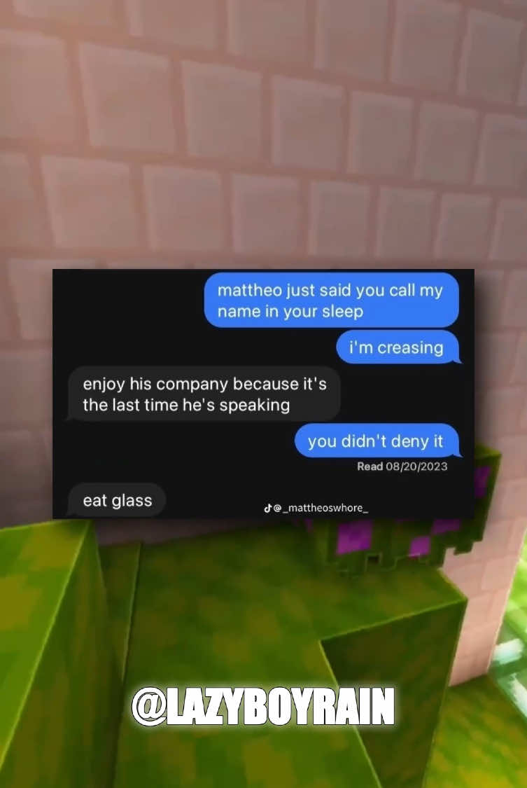 Relatable Text Messages! #relatable #minecraftbuilding #textmessage 