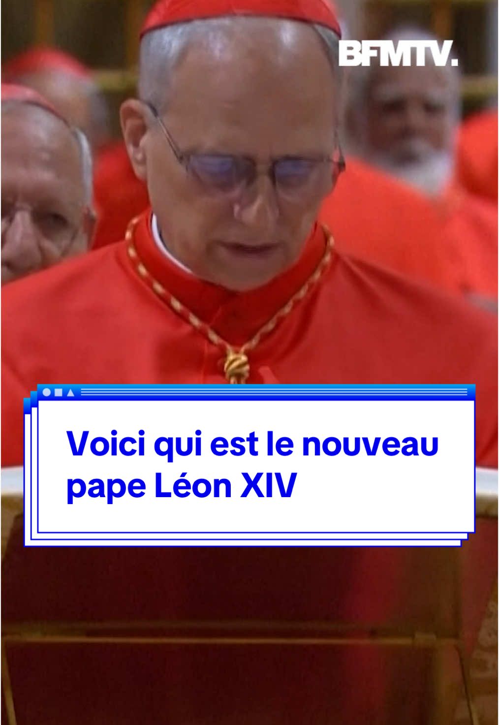 Voici qui est le nouveau pape Léon XIV #leonxiv #pape #religion #news