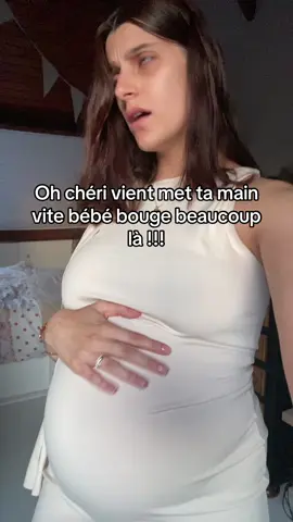 Je crois que c’est comme sa pour nous toute 🤡😭 #bébé #jeunemaman #grossesse #jenebougeplus #momtobe 
