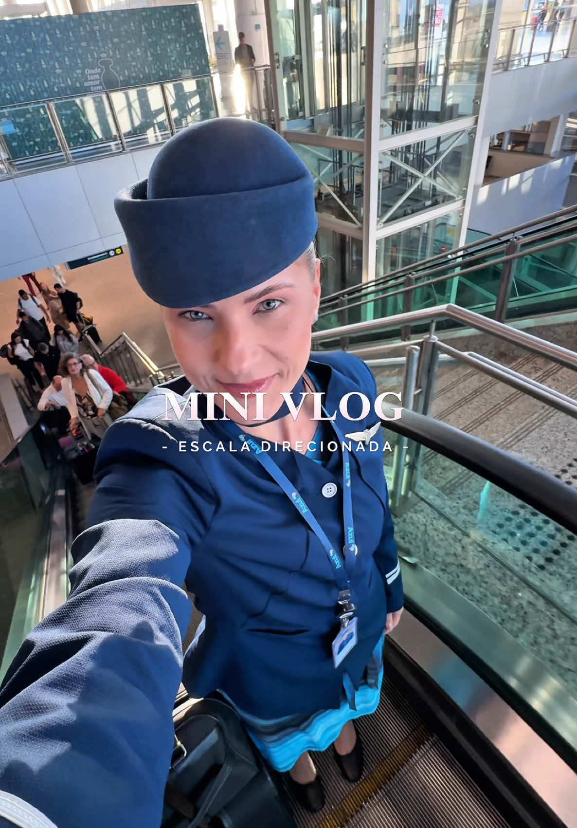 Escala Direcionada 🫶🏻💙 #azullinhasaereas #aeromocaprofissao #foryou #comissariadebordo #comissariadevoo #fyp #foryou #aeromocatiktok #