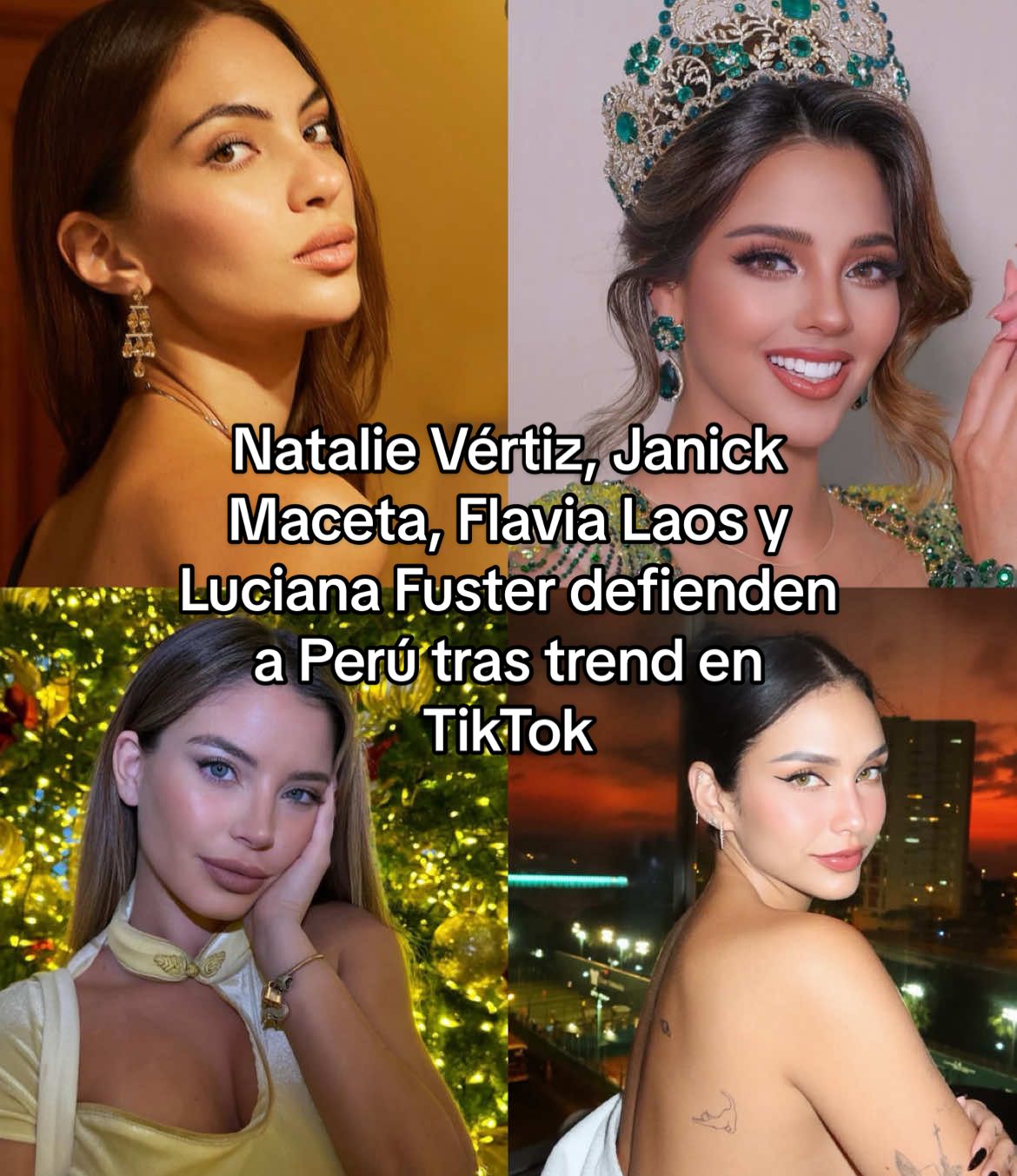 #natalievertiz #lucianafuster #flavialaos #janickmaceta #trendentiktok #viralenparati🤩 #limaperu🇵🇪 #fyp #chismososmillenials #amoryfuego 