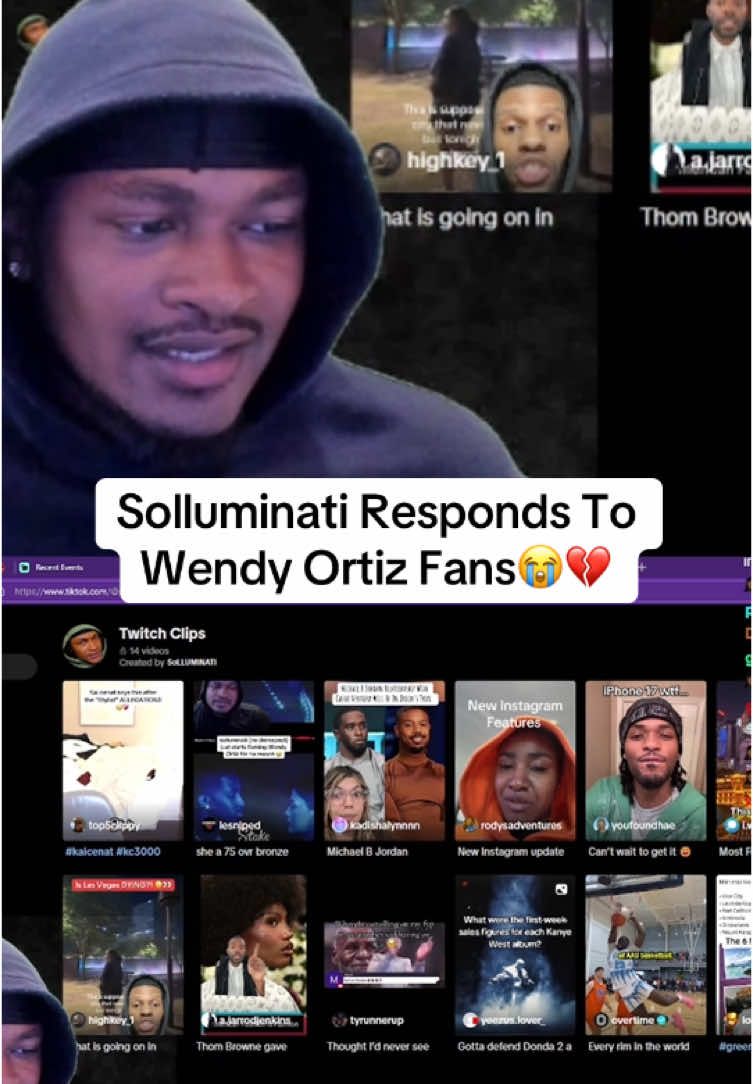 Solluminati Responds To Wendy Ortiz Fans #wendyortiz #solluminati #fyp #viral #trending 