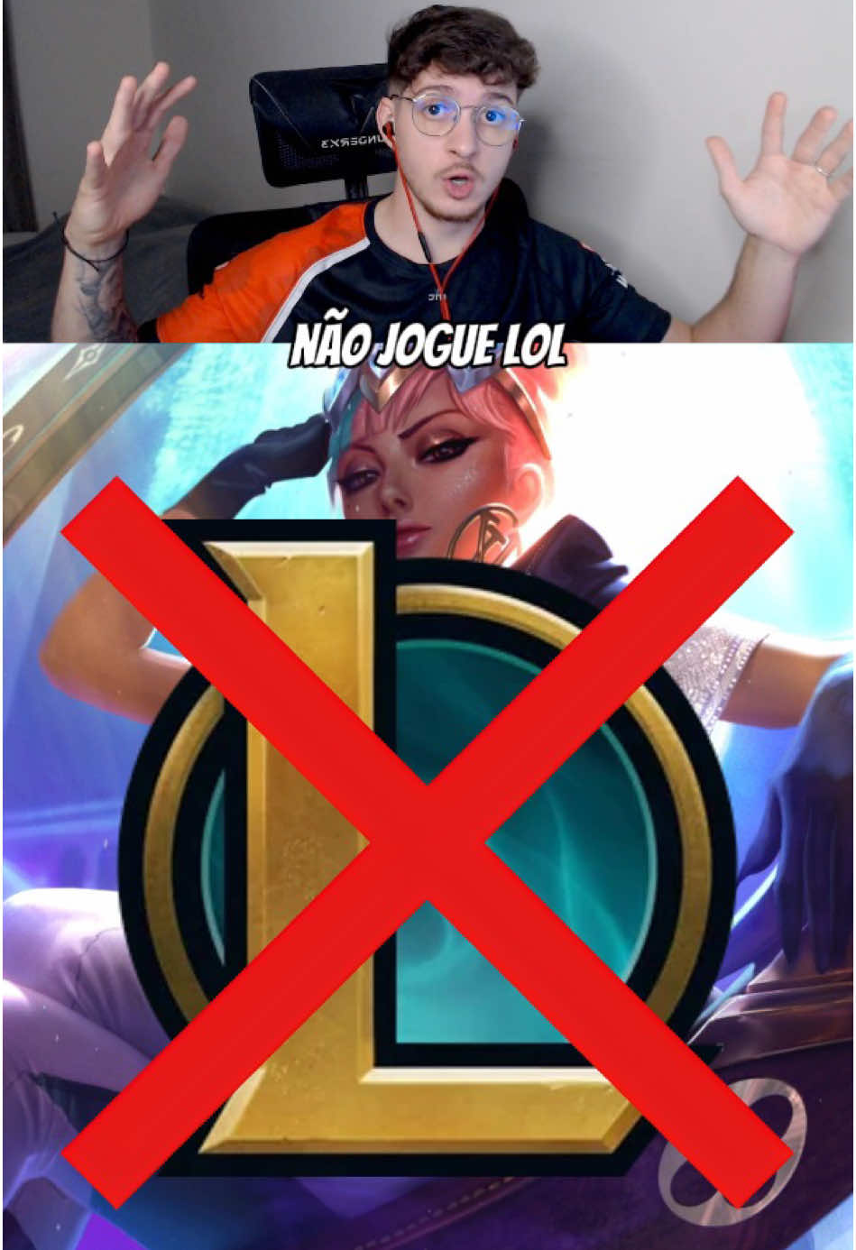 Não jogue LEAGUE OF LEGENDS..  #leagueoflegends #lolbr #lolbrasil #lol #leagueoflegendsbr #tipsandtricks #dicas #fy #fyp