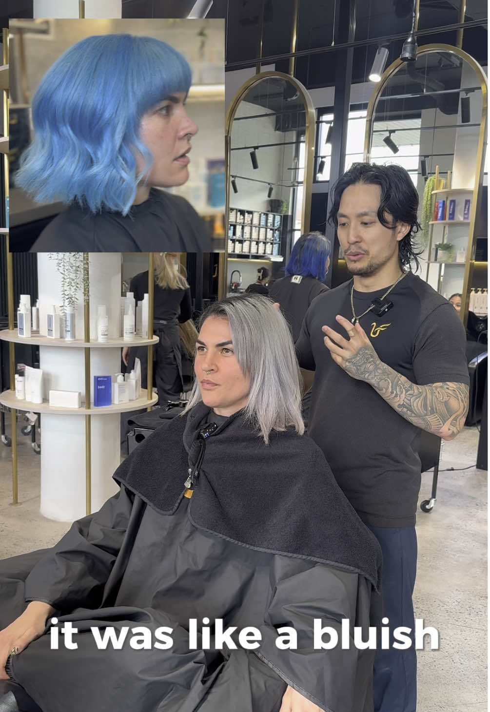 Her first time going this colour! 💚🤩 @ultrafadehair  Using staino for these epic tones ✌️ @evopro @evohair  #fabpro #evotee #staino 