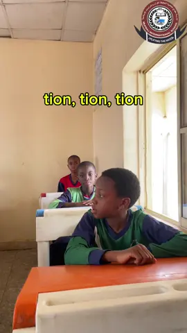 Learning made fun! Today, our Primary 5 students at Mufnaj International School had an exciting time exploring 'tion' rhyming words. Each student shared a word ending in 'tion', and we all had a blast while learning! #FunLearning#RhymingWords #TionWords #MufnajInternationalSchool #Primary5 #CreativeClassroom #LearningIsFun #WordPlay #EnglishLessons#HappyLearners