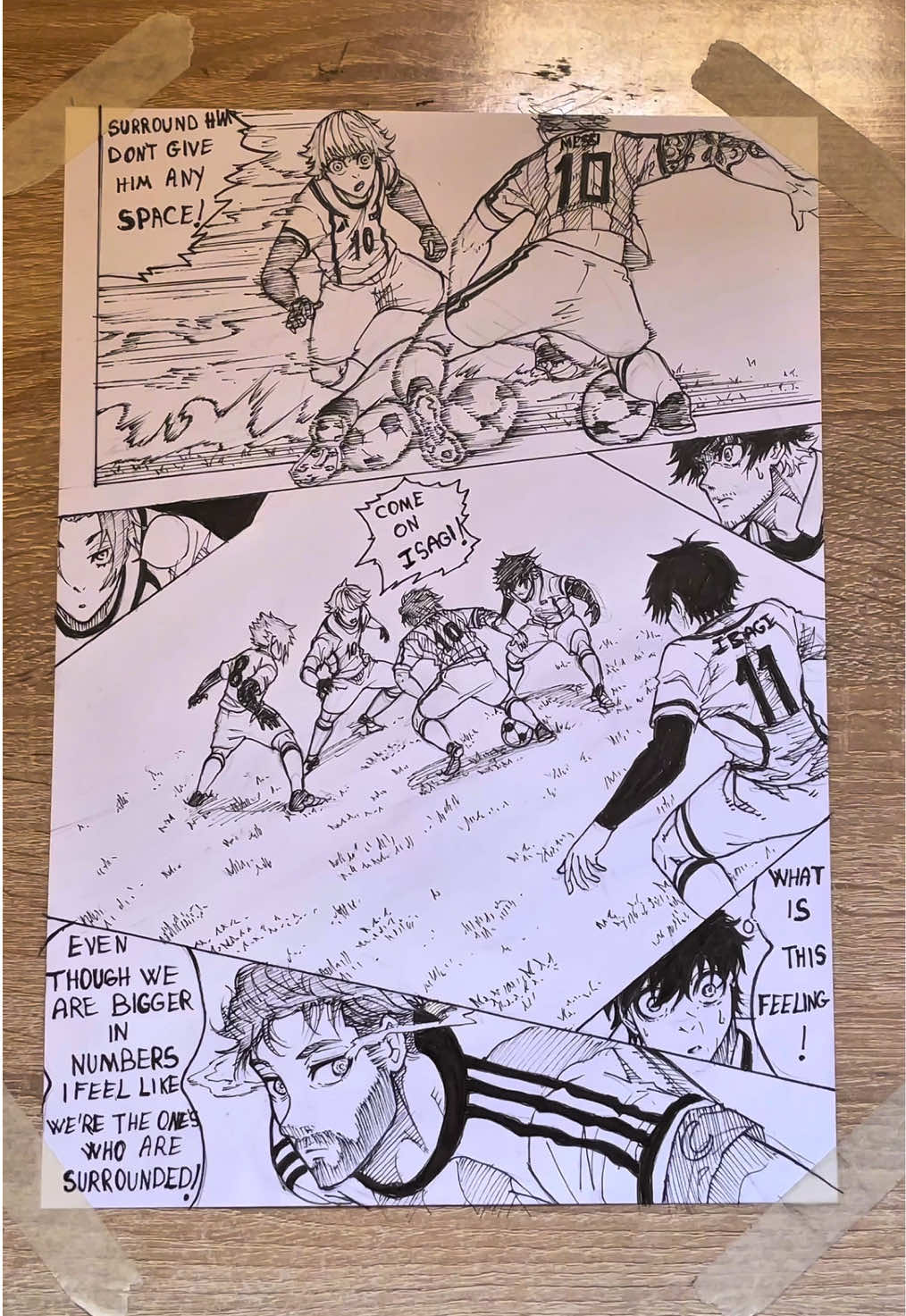 Replying to @Shadow92 drawing Messi vs Nishioka x isagi x Aiku x sae🐐#drawings #messi #lionelmessi #bluelock #isagi #isagiyoichi #nishiokahajime #sae #itoshisae #aiku #aikuoliver 