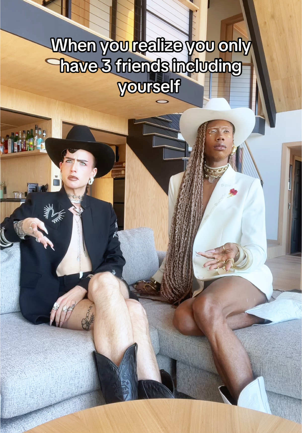 Can y’all be our friends too?? 🥹🥹🫶🏻🫶🏿✨ #relatable #meme #besties #fypシ 