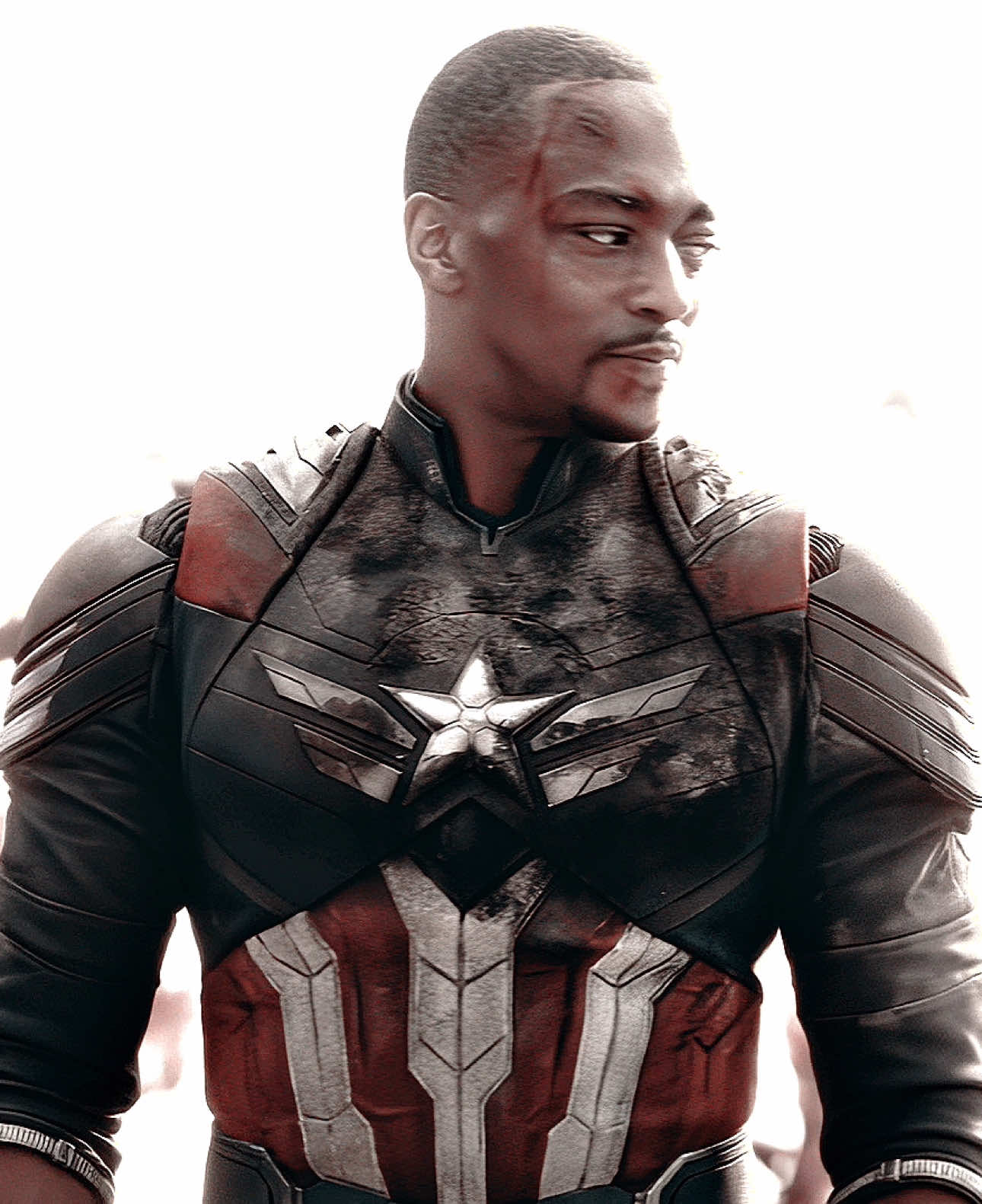 and he will see the thunderbolts in court plz respect him || ib @regretrituals #samwilson #captainamerica #anthonymackie #wintourvfx 