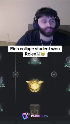 Rich collage student won Rolex☠️😭 #kickstreaming 