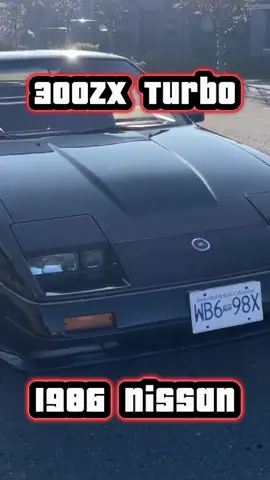 The 1986 Nissan 300ZX Turbo