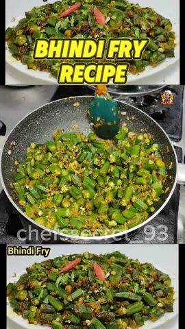 Bhindi Fry Recipe! #tiktokfood #cooking #foodrecipe #tiktokkekhanay #Easyrecipe #viral #fyp #foryou #foryoupage #fypシ #fypage #pakoda #samosa #dalchawal #kheer #zarda #jalebi #chanachaat #frychips #chicken #alootiki #chickenkorma #mutton #gajarhalwa #dal #chickenpakoda #fruitchaat #chips #lahorichanay #chanamasala