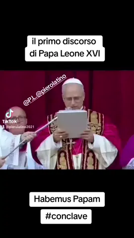 Habemus Papam Calabrisi... #Meme #papa #prevost #habemuspapam  #ucalabrisi  #papaprevost  #LeoneXVI  #vaticano #vaticano🇻🇦 #pape  #conclave #ironia #roma  #satirapolitica #pierolatino #ironiaaa #pierolatinotiktok 