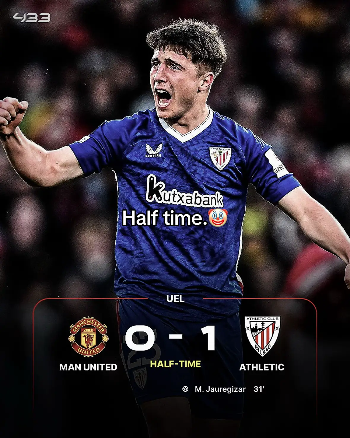 #tiktokfootball #manchesterunited #atleticobilbao #europaleague #viral #today #fyp 