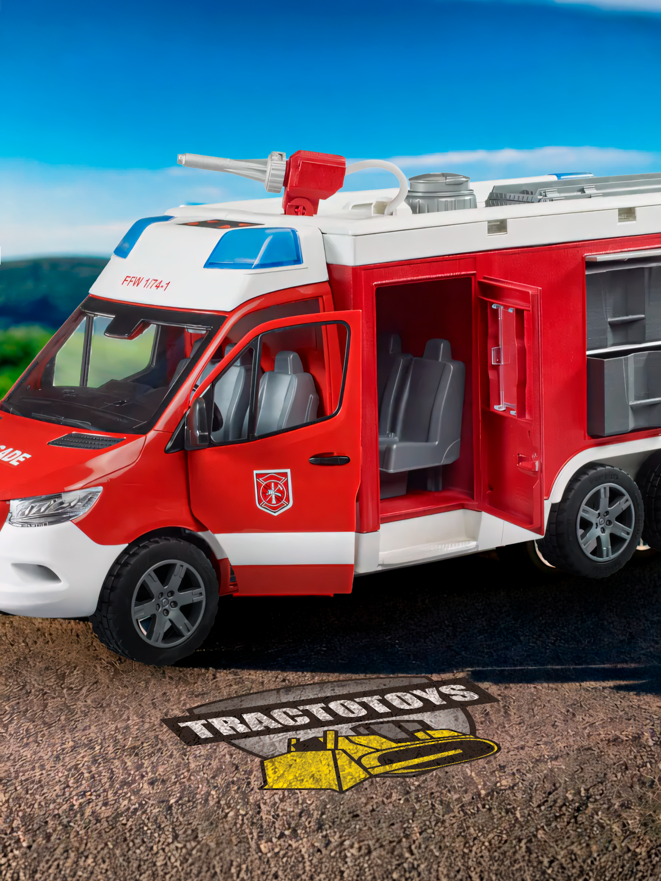 🚨 ¡Llegó la brigada de emergencia a TractoToys! Descubre el Camión de Bomberos Mercedes Benz Bruder 2680, con detalles realistas, compartimentos funcionales y bomba de agua operativa para misiones de rescate llenas de acción. Ideal para niños que sueñan con ser héroes 🔥👨‍🚒 💥 Fabricado en Alemania 📏 Escala 1:16 | Largo 48 cm 🚪 Puertas que se abren y almacenamiento lateral 💧 Lanza agua real con su bomba manual 🛞 Ruedas de goma con diseño realista 🎁 Apto para niños desde los 3 años 🌍 Compatible con muñecos Bruder Prepárate para vivir aventuras al estilo firetruck, en casa, el parque o la estación improvisada. 📦 Pedidos: +51 940 670 187 🔗 tractotoys.com . . . #tractotoys #camiondebomberos #firetruck #juguetesparaniños #bomberos #juguetesbruder #camionbruder #sprinter #juguetesindustriales #juguetesinteractivos #vehiculosparaniños
