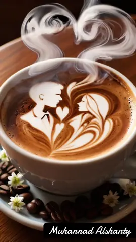 في العشق .. كل شيء جميل و أنيق.. ومن عشق القهوة .. نرى  داخلها قصص وحكايات ..وروايات  و احيانا أشخاص نتمنى رؤيتهم  . ☕ مساء القهوة والياسمين ☕ . . #فنجان_قهوة #فنجان_قهوتي_♥️ 