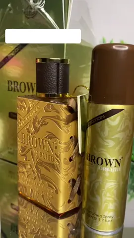 Brown Orchid Gold Edition 80ml EDP Perfume is highly regarded by customers for its pleasant scent.  A combination of oud and freshness, creating a unique and intoxicating fragrance. Price:160cedis  Dmor whatapp:0546013814 #perfumelover #perfumetiktok #SmallBusiness #brownorchidperfume #Nirascollection 