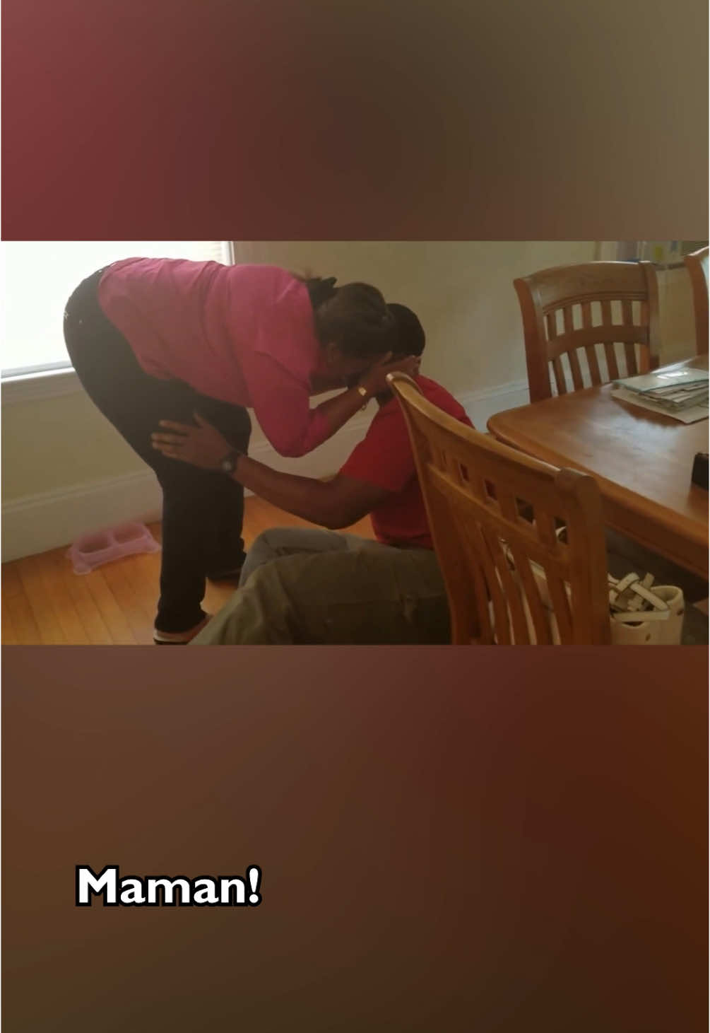 The video of Jeffrey reuniting with his mom after 10 years apart will have you in tears. #ViralMomentTBT  #thellenshow #viral #viralvideo #tbt #throwback #surprise #reunion 